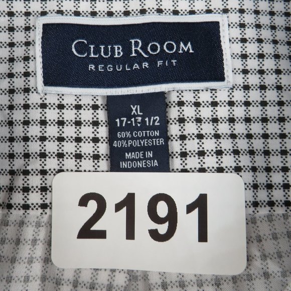 Club Room* Men's Long Sleeve Button Down Curved Hem BOHO‎ Print Shirt~ Size XL - Picture 2 of 12